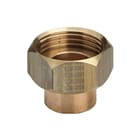 Viega - Soldeerfittingen 94359 Fitting met 2 aansluitingen 2Dl Kop 35Cap X 1.1/2 Bin