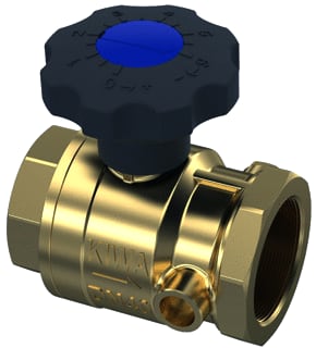 Raminex - S.28 Kogelafsluiter kogelkr dn40 1 1/2bi