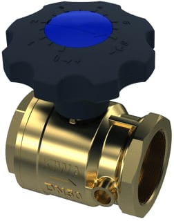 Raminex - S.28 Kogelafsluiter kogelkr dn50 2bi