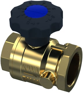 Raminex - S.28 Kogelafsluiter kogelkr dn40 1 1/2bi