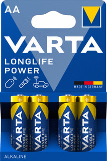 Varta - Longlife Power Batterij, niet oplaadbaar Batt Lr06 Br4