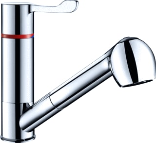 Delabie - Securitherm Wastafelmengkraan (opbouw) Dmk Kort Grp Bel