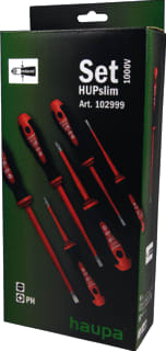 Haupa - Schroevendraaier set Schrdrset 102999Ph Ds6