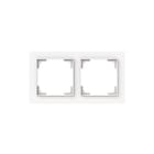 ABB Busch-Jaeger - Art Afdekraam schakelmateriaal Afdkrm 2V Lin Mat Wit