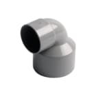 Wavin - Wadal FF Fitting met 2 aansluitingen Wadl Verlbocht 90G 75X50 2Xm L