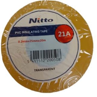 Nitto - 21A PREMIUM Zelfklevende tape Pvc Tape Transp 25Mmx20M