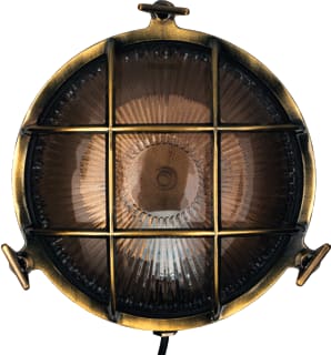 Bailey - Plafond-/wandarmatuur Bulk.Ahoi E27 Alu Br Rond