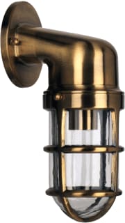 Bailey - Plafond-/wandarmatuur Lant Ahoi E27 Alu Br Ip44