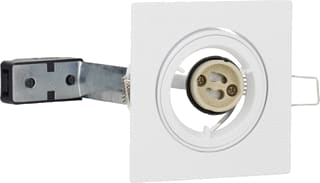 Bailey - Downlight/spot/schijnwerper Spot Gu10 Vierkant Wit