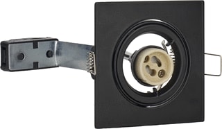 Bailey - Downlight/spot/schijnwerper Spot Gu10 Vierkant Zwart