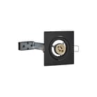 Bailey - Downlight/spot/schijnwerper Spot Gu10 Vierkant Zwart