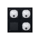 Gira - Systeem 106 Montage-element voor deurstation Beh. 2-V Verz. Syst. 106
