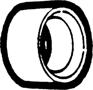 FIP - DIV Fitting met 2 aansluitingen akth verloopring pi 40x20mm