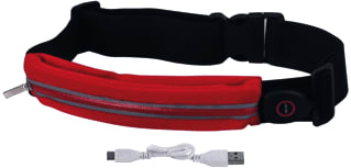Paulmann - Zaklantaarn Fn Waist Bag Red Led Usb