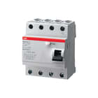 ABB - System pro M compact FH200 Aardlekschakelaar Aardlschak Cb 4P 25A 30Ma