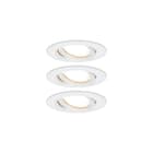 Paulmann - Downlight/spot/schijnwerper Ebl Nova Plus Coin D 3X6,