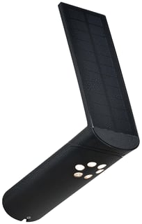 Paulmann - Plafond-/wandarmatuur outd. solar wandl ilias i