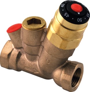 Danfoss - MTCV Thermostatische reg.afsl. warmtapw. Th.Circ/Vent 1/2Bi Mtcv-A