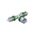 Comap - SKINpress 7130RV Fitting met 3 aansluitingen Skin T16X2-20X2-16X2 Zk2