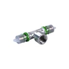 Comap - SKINpress 7130GV Fitting met 3 aansluitingen Skin T16X2-1/2Bi-16X2 Zk2