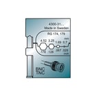 Klemko - MTF Persinzetstuk voor perstang kabels mob inzet pms-rg58596271