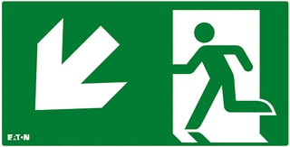 Eaton Blessing - FlexiTech / RoundTech Pictogram noodverlichting Picto Round/Flexit Bc Iso