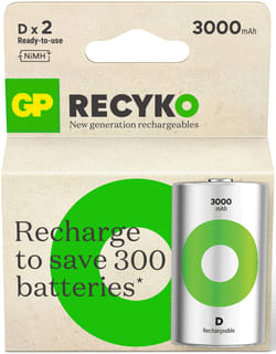 GP - Batterij, oplaadbaar nimh batt 1,2v 5700mah ds2