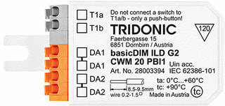 Tridonic - Lichtregelsysteemcomponent lchtregs 28003394