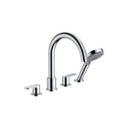 Hansgrohe - Vernis Blend Badmengkraan (opbouw) Hg Vernis 4-Gats Bmk Chr
