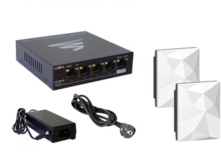 Legrand - WLAN Access Point Poe Wi-Fi Starter Sw+ 2Ap