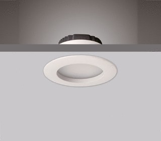Prolumia - Plafond-/wandarmatuur led 78 7.6w wit 110 4000k