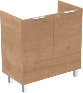 Ideal Standard - Tiempo Wastafelonderkast Wstmbl 80Cm 2Dr Eik
