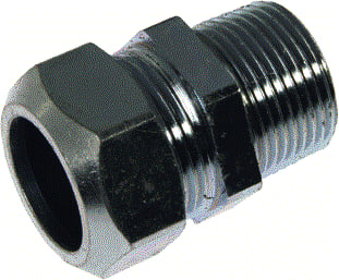 VSH - KLEM 106 Fitting met 2 aansluitingen St/Z Kopp.Re 22X1/2 Knxbu
