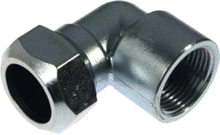 VSH - KLEM 108A Fitting met 2 aansluitingen St/Z Knie 22X1/2 Knxbi