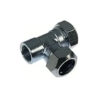VSH - KLEM 112 Fitting met 3 aansluitingen St/Z T-St.22X22X1/2 Bi