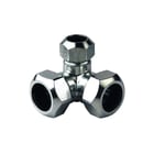 VSH - KLEM 115 Fitting met 3 aansluitingen St/Z Knie M.Zyspr.3X22 Kn