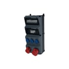 Mennekes - AMAXX CEE-contactdoos combinatie Contactdoos 4Mod