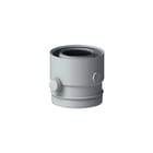 Itho Daalderop - Base Cube Concentr. RGA/LTV hulpstuk 2 aansl. Adapter Vert 60/100 Pp