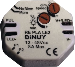 Dinuy - RE Dimmer Pwm 12-48Vdc / 8A