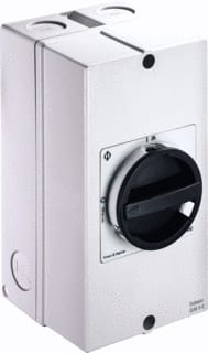 Kraus & Naimer - Lastscheider Hfdsch 4P 0-1 100A 1No/1Nc