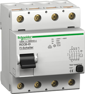 Schneider Electric Merlin Gerin - ID RCCB Aardlekschakelaar als 23402 id 63a 300ma