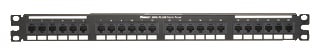 Panduit - Patchpaneel twisted pair Patchp Utp 6 24V 1He Zw