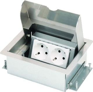 OCS - Servicebox Vloercontactdoos i 2x230v