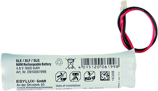 ESYLUX - Batterij, oplaadbaar sle/slf bat nimh 1600mah