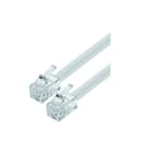 ESYLUX - Systeem patchkabel twisted pair cable rj10 10m wh