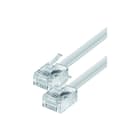 ESYLUX - Systeem patchkabel twisted pair cable rj11 10m wh