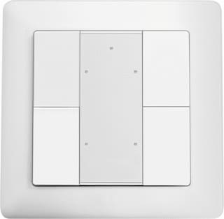 ESYLUX - Tastsensor bussysteem Push Button X4 Dali-2 Wh