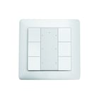 ESYLUX - Tastsensor bussysteem Push Button X6 Dali-2 Wh