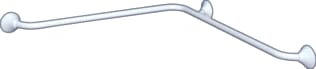 Linido - Handgreep aangepast sanitair Hand Hoekw.B Horz. Rvsc/Wt