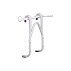 Linido - Hoogteverstelsysteem douchezitting Hand Hang.Fram Vast Rvsc/Wt